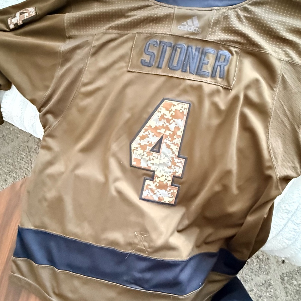 Vegas Golden Knights NHL Custom Mark Stone Brown Hockey Jersey